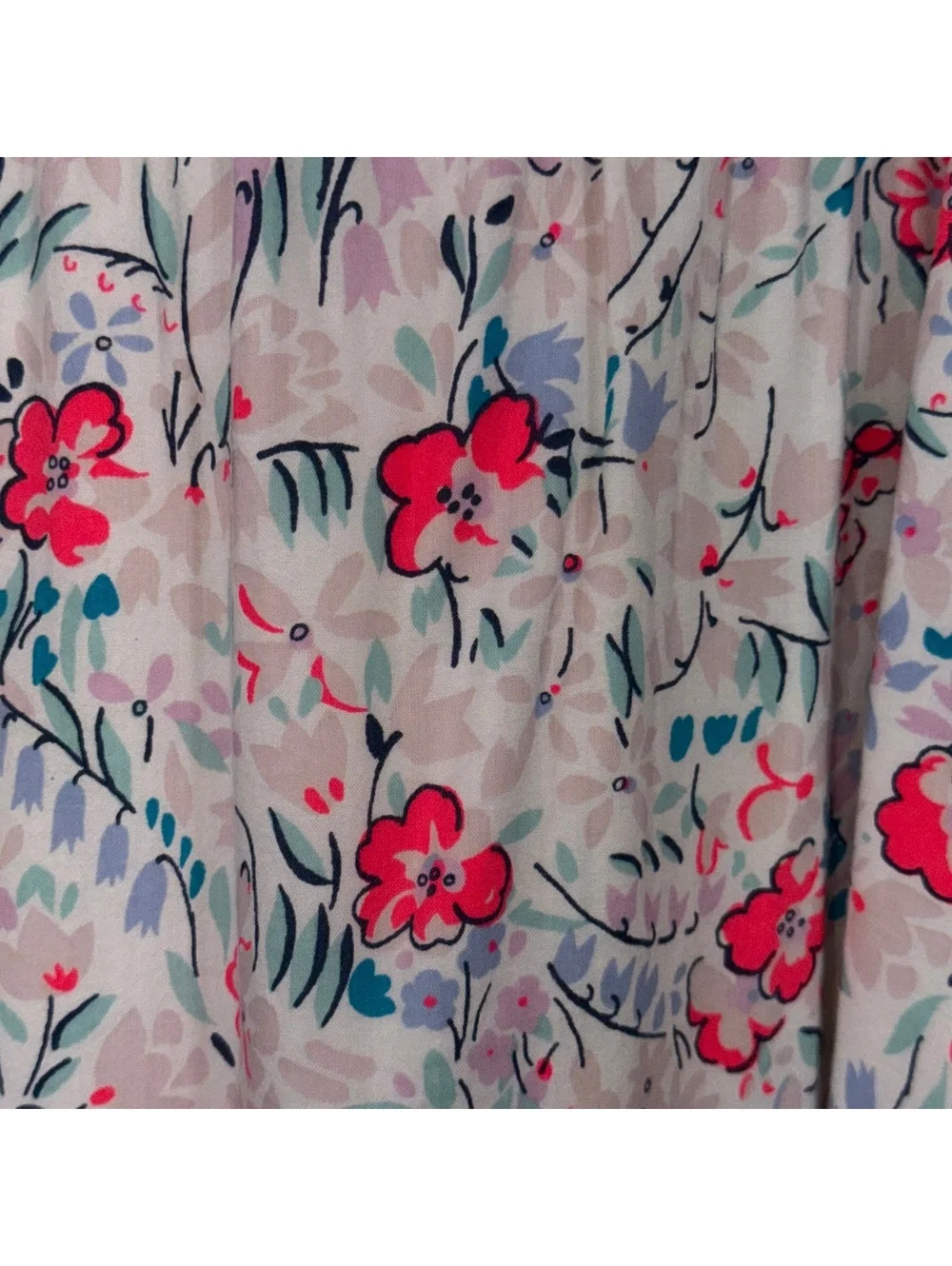 Old Navy Girls Size 8 Floral Maxi Dress Adjustable Straps High Low Hem